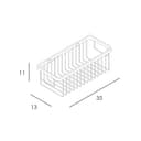 Thumbnail 1 de Manillons Torrent Jabonera de rejilla para atornillar 🧼