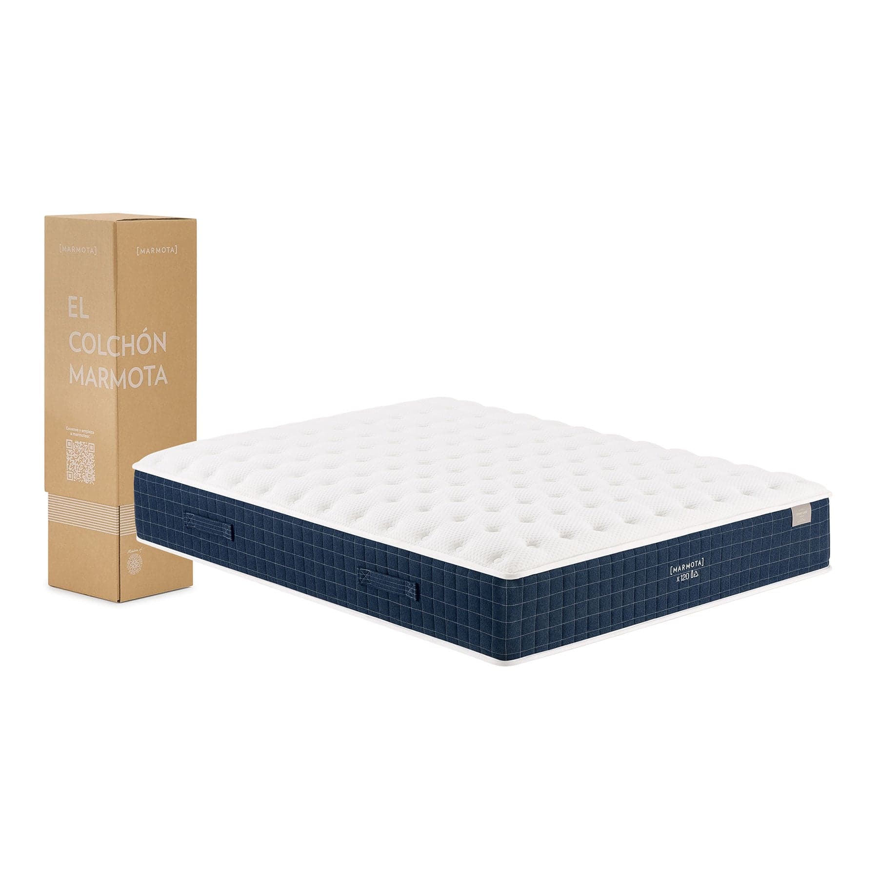 Marmota Termo Luxe Hybrid 🛏️ Colchón de Muelles Ensacados
