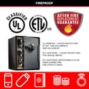 Thumbnail 2 de Master Lock Caja Fuerte Digital Resistente al Agua y Fuego 🔒