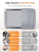 Thumbnail 5 de MeoWant Caja de arena cerrada para gatos XXL 🎧