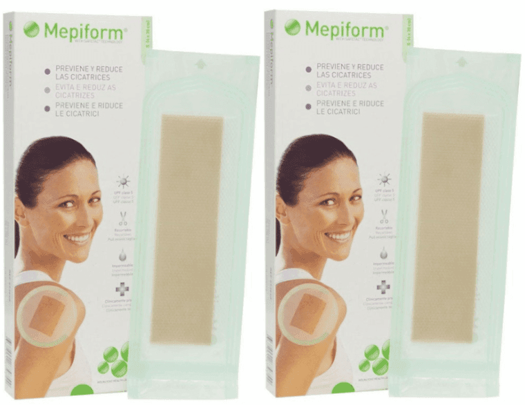 Mepiform Apósitos Silicona 4x30cm apósito cicatrices 2x5 uds