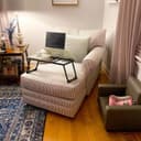 Thumbnail 3 de MEUBLE COSY Mesa Plegable para Portátil y Sofá 🖥️ Roble y Negro