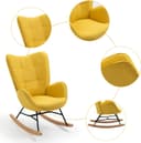 Thumbnail 4 de MEUBLE COSY Silla Mecedora Relax Amarillo para Lactancia 🪑