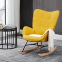 Thumbnail 6 de MEUBLE COSY Silla Mecedora Relax Amarillo para Lactancia 🪑