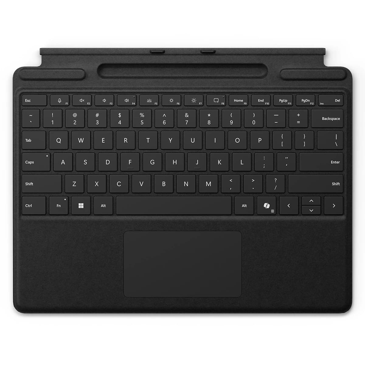 Imagen de Microsoft Teclado Surface Pro con almacenamiento de lápiz, negro ⌚ en OfertitasTOP