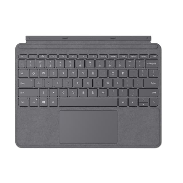 Imagen de Microsoft Type Cover Signature - Funda gris para Surface Go 💻 en OfertitasTOP