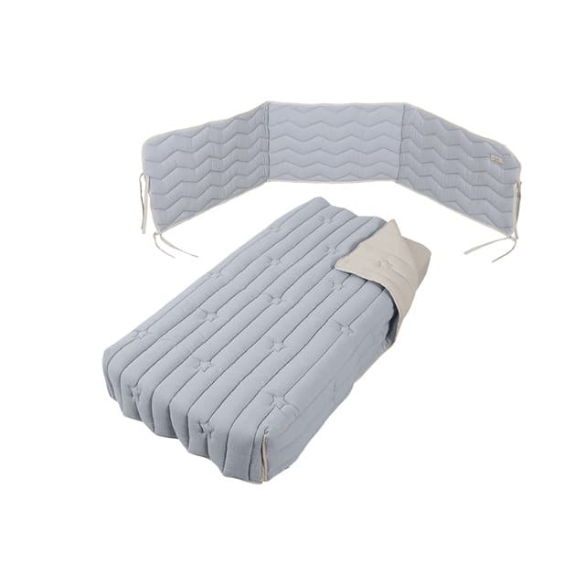 Micuna Rabbits Kit Nórdico y Protector para Cuna, 120x60 cm 🐇