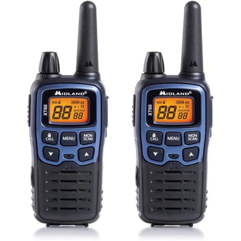 Imagen de Midland XT60 Pack 2 Walkie-talkies PMR446 azules en OfertitasTOP