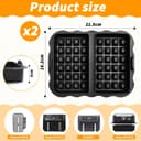 Thumbnail 1 de Molde Silicona Gofres para Ninja AF400EU y AF451EU 🍳