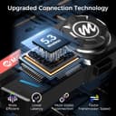 Thumbnail 1 de Moman H4S Auriculares Moto inalámbricos con iluminación LED 🚲