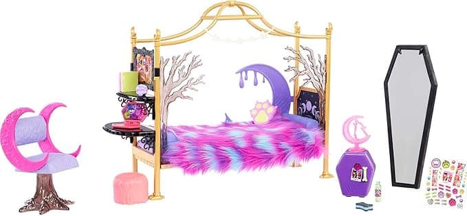 Monster High Clawdeen Wolf Habitación de Juego 🧛‍♀️