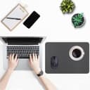 Thumbnail 6 de MORROLS Juego de 6 Manteles Individuales de Cuero🧵  
Lavables, Antideslizantes, 42x30 cm, Gris Oscuro