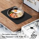 Thumbnail 4 de MORROLS Set de 6 Manteles Individuales de Cuero Lavables🧼