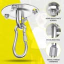 Thumbnail 5 de Morzejar Gancho Giratorio 360° para Hamacas 🪂