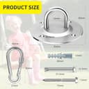 Thumbnail 7 de Morzejar Gancho Giratorio 360° para Hamacas 🪂