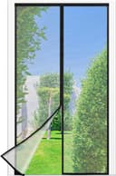 Thumbnail principal de Mosquitera Puerta Magnética 90x240 CM - Negro, Cierre Automático
