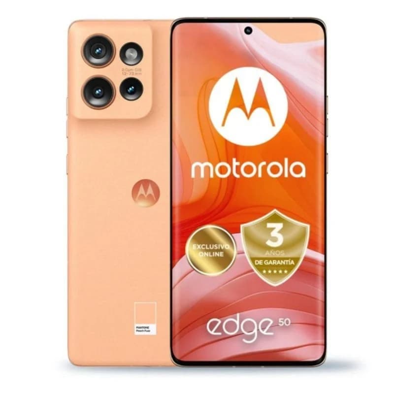 Imagen de Motorola Edge 50 5G 📱 12GB/512GB Peach Fuzz Android 14 en OfertitasTOP