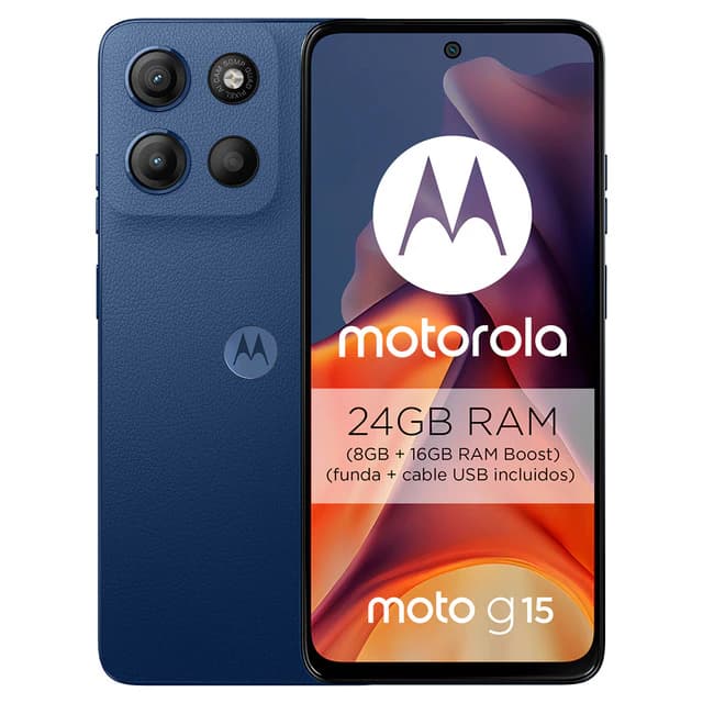 Imagen de motorola moto g15 smartphone 8GB + 512GB 6,72' en OfertitasTOP