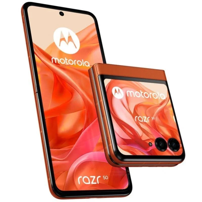 Imagen de Motorola Razr 50 5G 8/256GB Spritz Orange Libre 📱 en OfertitasTOP