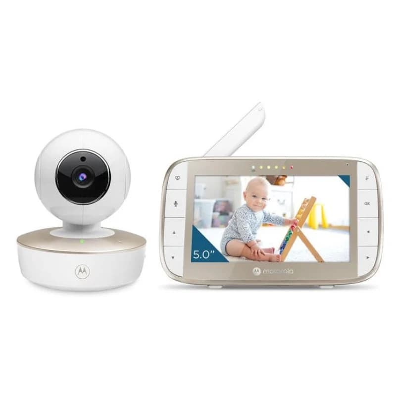 Motorola VM50G vigilabebés pantalla 5" alcance 300 m 📷