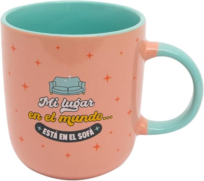 Mr.Wonderful Taza "Mi lugar en el mundo" 🍵 12x15.5x18.5