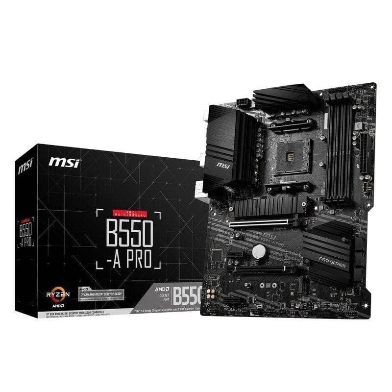 Imagen de MSI B550-A PRO Placa base AM4 DDR4 ATX 📺 en OfertitasTOP