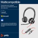 Thumbnail 3 de Poly Blackwire 8225 Auriculares Estéreo USB-C con Adaptador 🎧
