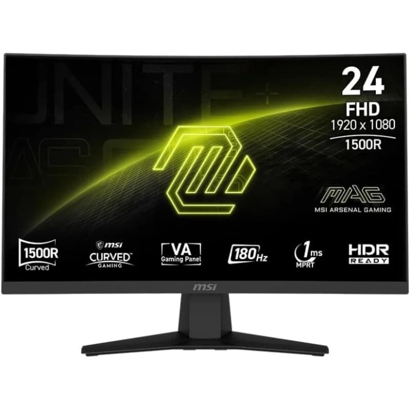 Imagen de MSI MAG 244C Monitor Curvo 23.6" VA 180Hz FreeSync 🎮 en OfertitasTOP