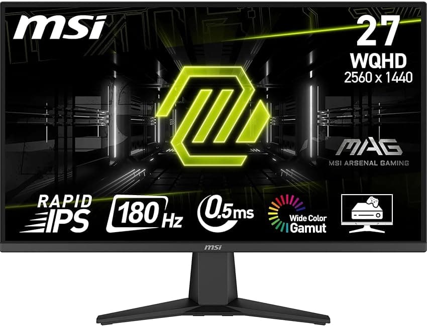 Imagen de MSI MAG 275QF Monitor Gaming WQHD 180Hz - Experiencia Inmersiva 🎮 en OfertitasTOP