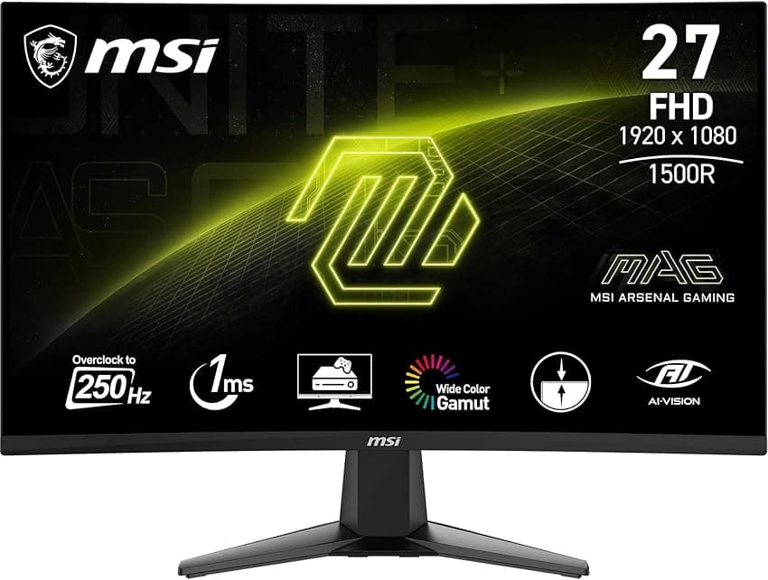 Imagen de MSI MAG 27C6F Monitor Curvo Gaming 27" FHD 🎮 en OfertitasTOP