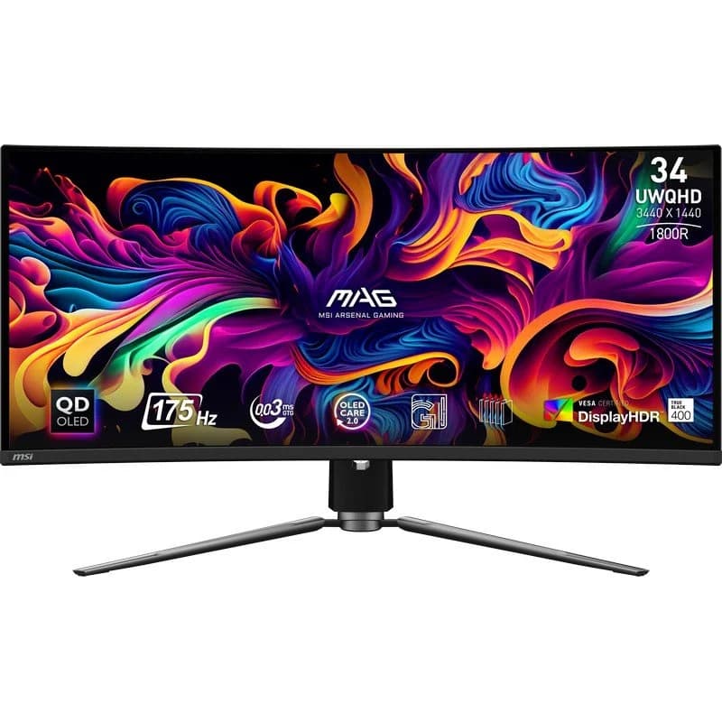 Imagen de MSI MAG 341CQP QD-OLED 34" Monitor con FreeSync Pro 🎮 en OfertitasTOP