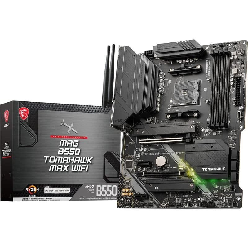 Imagen de MSI MAG B550 TOMAHAWK MAX placa base 2,5G LAN en OfertitasTOP