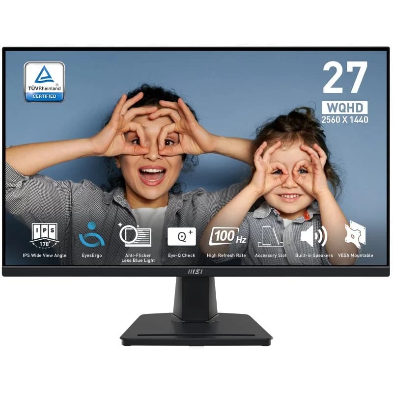 Imagen de MSI PRO MP275Q monitor WQHD 27" 100 Hz en OfertitasTOP