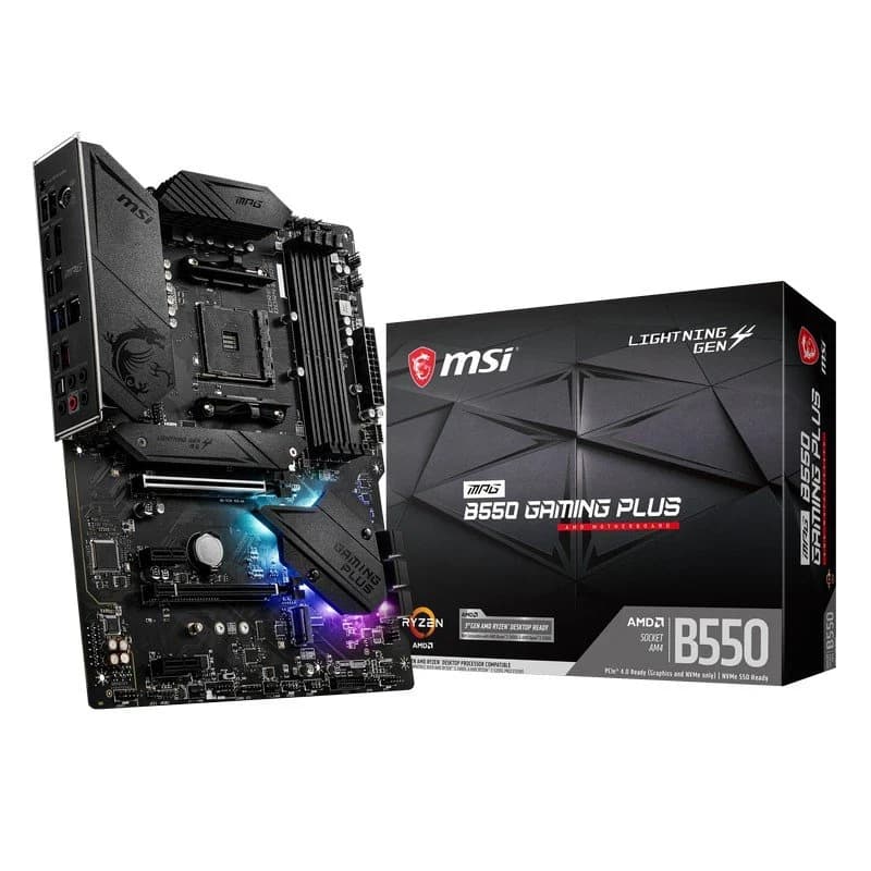 Imagen de MSI MPG B550 GAMING PLUS placa base 💻 en OfertitasTOP