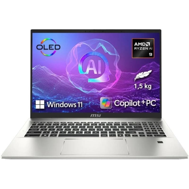 Imagen de MSI Prestige A16 AI+ Gaming Laptop 🚀 Ryzen 9 HX 370/32GB/1TB SSD en OfertitasTOP