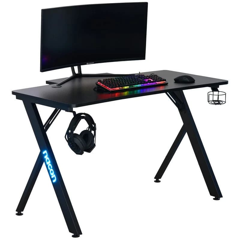 Nacon Mesa Gaming RGB Negra - Estilo y Rendimiento 🎮