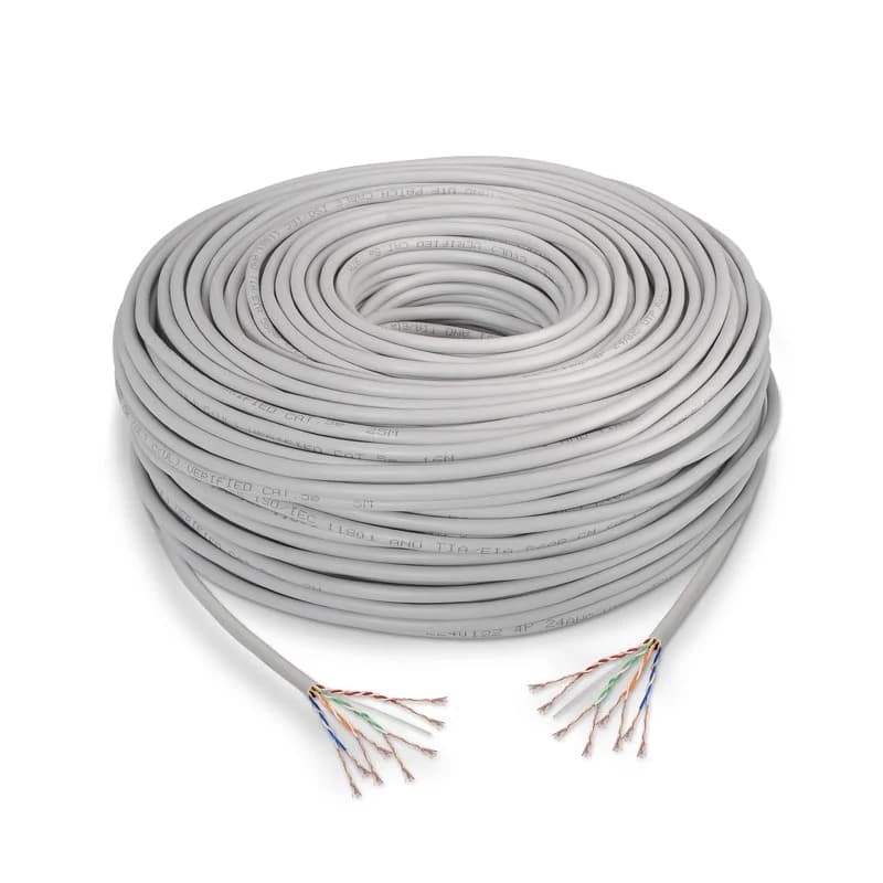 Imagen de Nanocable UTP Flexible Cat5e 305 m cable de red gris 📡 en OfertitasTOP