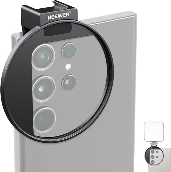 NEEWER Clip de Filtro de Lente 67mm para iPhone 📷