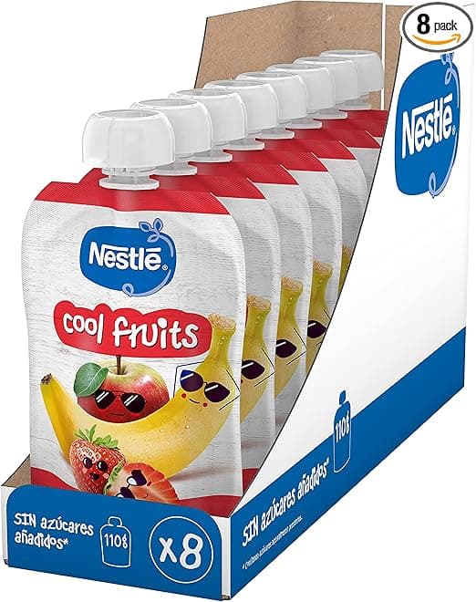NESTLÉ Pure Cool Fruits 🥤 Pack de 8