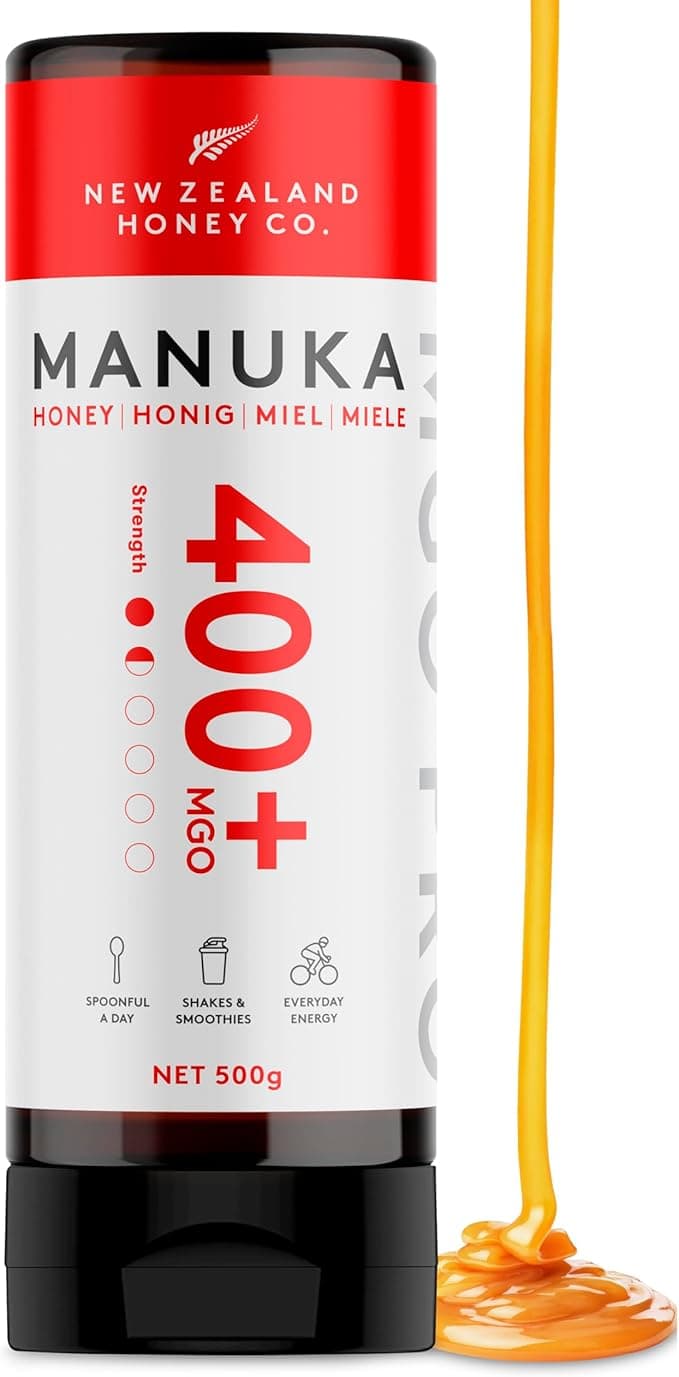 New Zealand Honey Co. Miel de Manuka MGO 400+ 🍯 500g