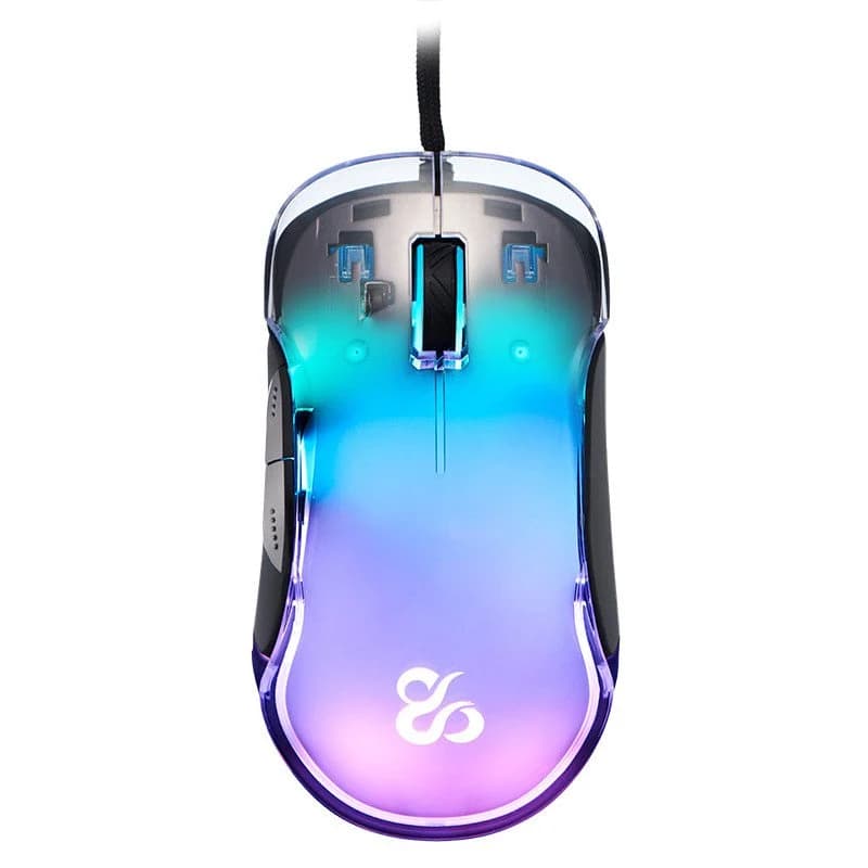 Imagen de Newskill Lycan Ratón gaming transparente 16.000 DPI 📱 en OfertitasTOP