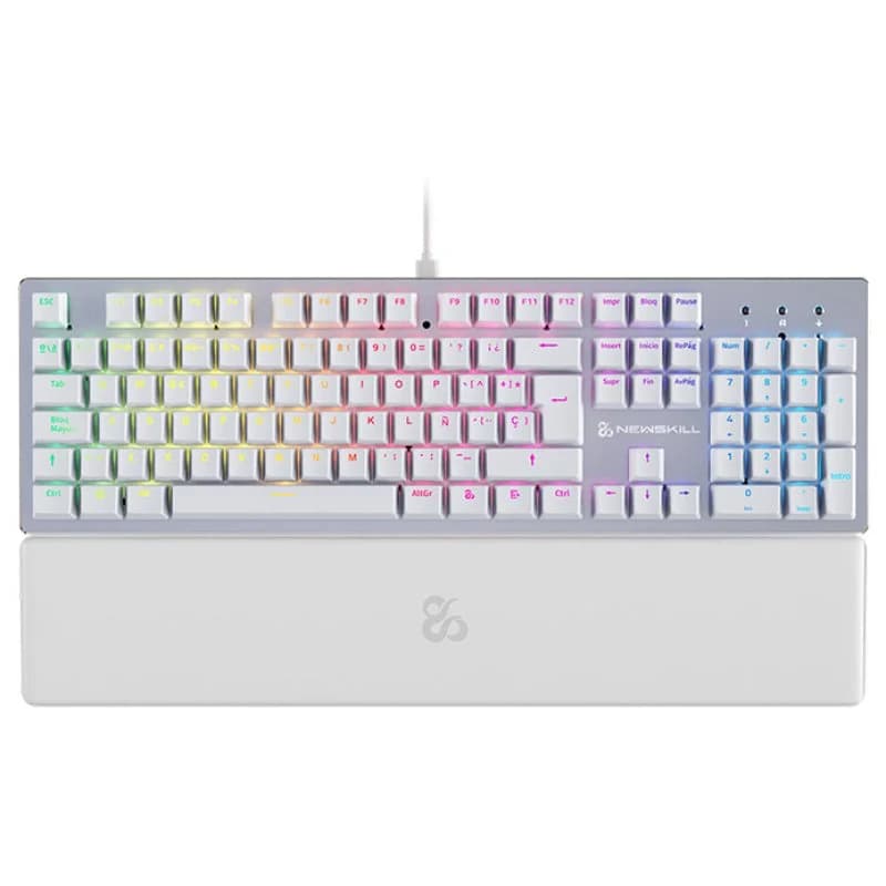 Imagen de Newskill Serike V2 Teclado gaming RGB Blanco NewSwitch Red 87 teclas en OfertitasTOP