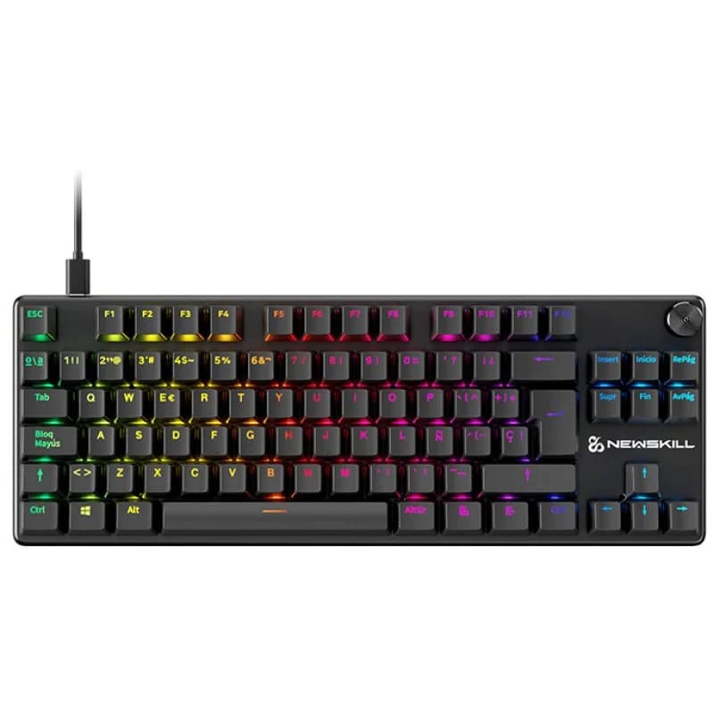 Imagen de Newskill Serike V2 TKL Teclado mecánico gaming RGB con switches Red en OfertitasTOP