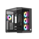 Thumbnail 3 de Nfortec Pulsar ARGB Semi Torre ATX — doble cristal y 4 ventiladores