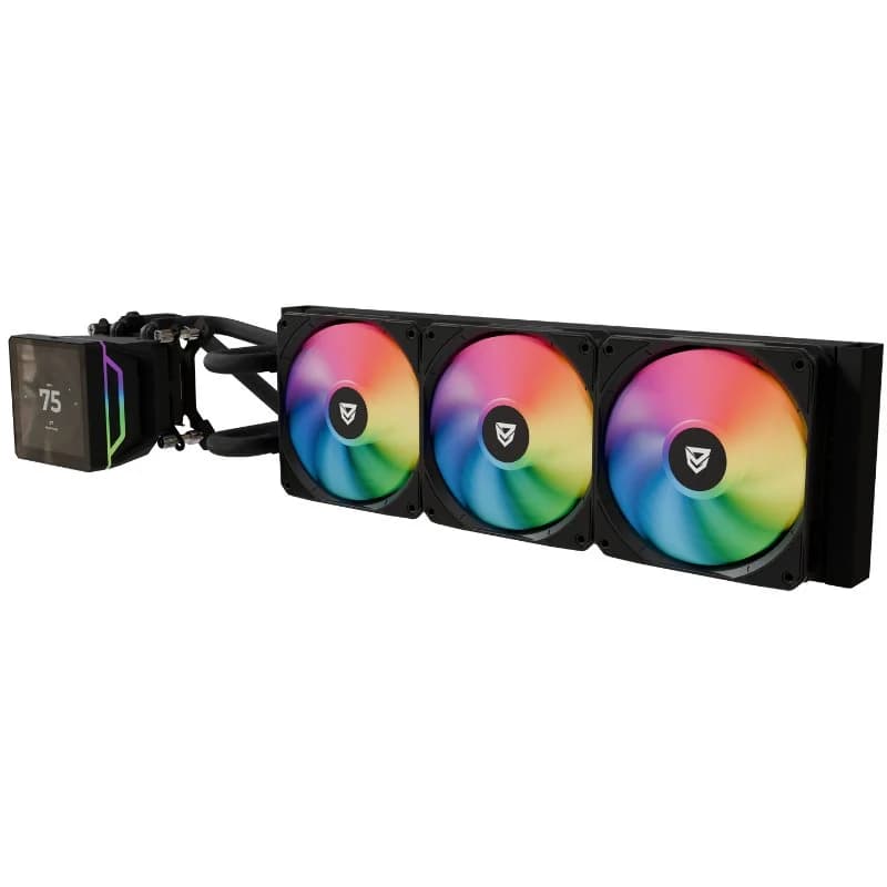 Imagen de Nfortec Sedna 360 ARGB Kit refrigeración líquida con pantalla 4'' 💻 en OfertitasTOP