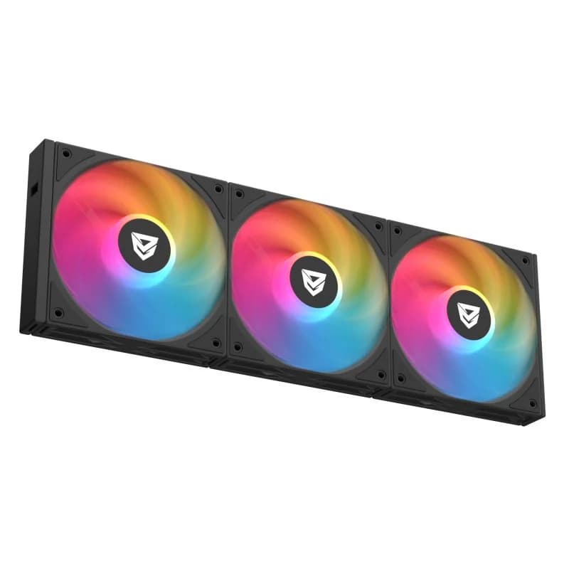 Imagen de Nfortec Stellar Modular Ventilador A‑RGB negro en OfertitasTOP