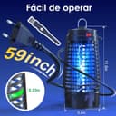 Thumbnail 7 de NIIYACO Lampara Antimosquitos ⚡ 12W, IPX4, Interior y Exterior