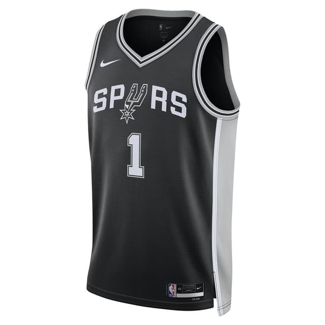 Imagen de Nike San Antonio Spurs Wembanyama Icon Camiseta 2022-2023 en OfertitasTOP