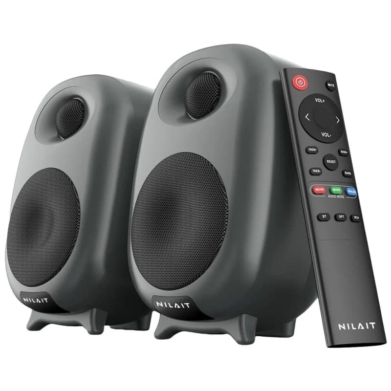 Imagen de Nilait ACUSTIQ 50 W — altavoces Bluetooth negros en OfertitasTOP