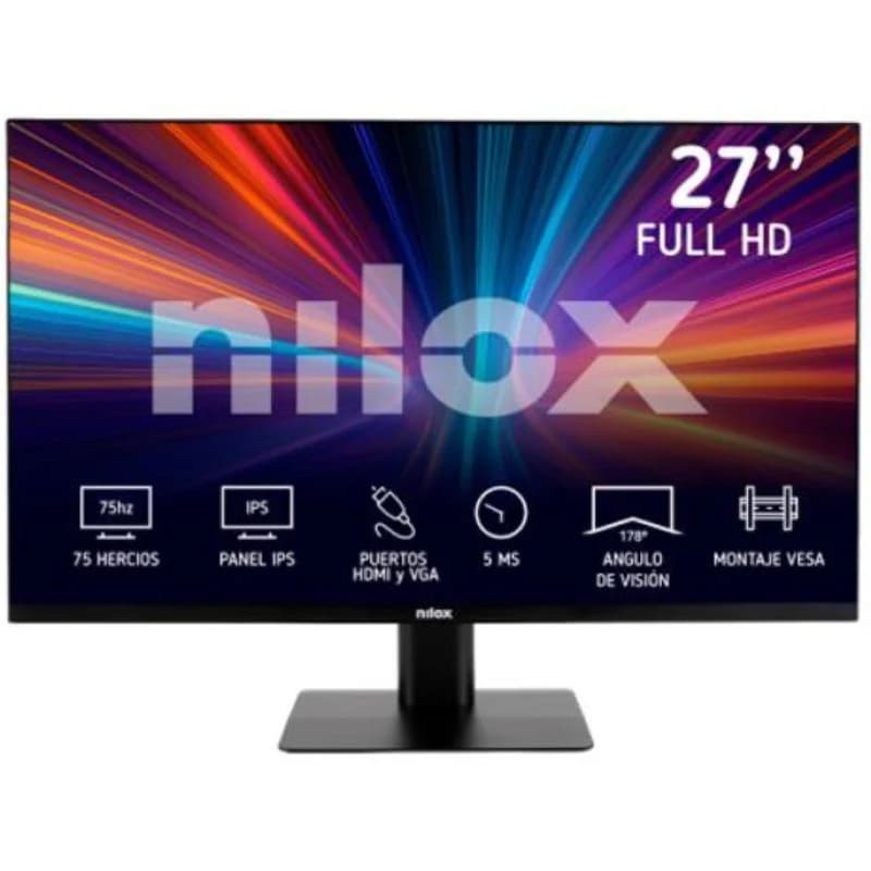 Imagen de Nilox NXM27FHD11 27" LED IPS Full HD 75 Hz 📺 en OfertitasTOP